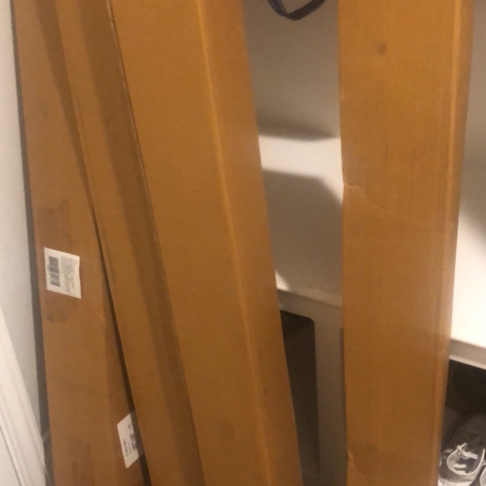 Urban Outfitters mid century curtain rod. 5 available still in boxes - Picture 2 of 3